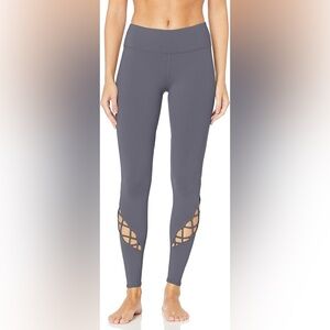 Alo Yoga Entwine Leggings - Anthracite, Size Small